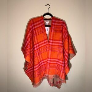 NWT REVERSIBLE Juicy Couture Poncho for Everyone